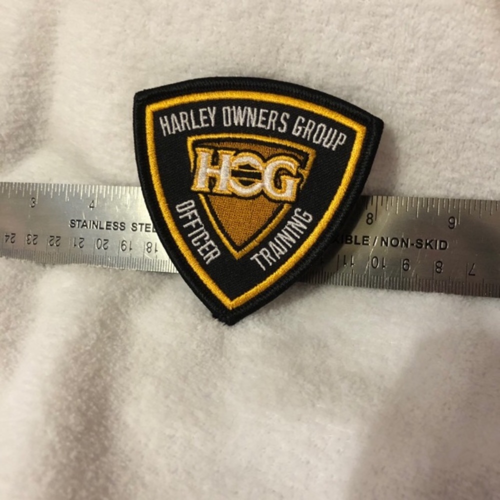 Harley-Davidson HOG Officer Training patch biker